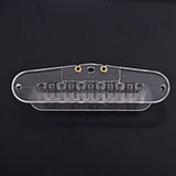 Maxbell 3 Pieces Single Coil Neck Pickup Bobbins 52mm Pole Spacing Fit Strat Guitar