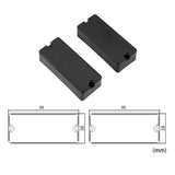 Maxbell 2pcs 4 String Bass Humbucker Pickup for Electric Bass Replacement