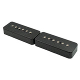 Maxbell 2 Pieces Black Bass Humbucker Pickup Precision Bass Soap Box Vintage Style