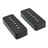 Maxbell 2 Pieces Black Bass Humbucker Pickup Precision Bass Soap Box Vintage Style