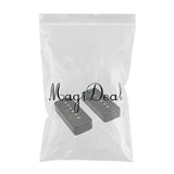 Maxbell 2 Pieces Black Bass Humbucker Pickup Precision Bass Soap Box Vintage Style