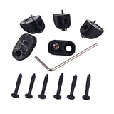 Max Maxb 6 Pieces Guitar String Locking Nut Headless Rope Lock Instrument Accessory