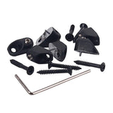 Max Maxb 6 Pieces Guitar String Locking Nut Headless Rope Lock Instrument Accessory