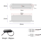Maxbell Metal Dual Rail Guitar Double Coil Humbucker Pickups for Guitar Accessories