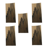 Max Maxb 5 Pieces Guitar Head Veneer Blank Material Head Veneer Shell for Luthier DIY