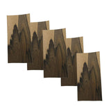 Max Maxb 5 Pieces Guitar Head Veneer Blank Material Head Veneer Shell for Luthier DIY
