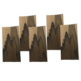 Max Maxb 5 Pieces Guitar Head Veneer Blank Material Head Veneer Shell for Luthier DIY