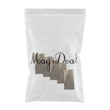 Max Maxb 5 Pieces Guitar Head Veneer Blank Material Head Veneer Shell for Luthier DIY