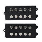 Max Maxb 2 Pieces 5 String Bass Humbucker Pickup Precision Bass P-Bass Pickup Set