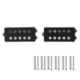 Max Maxb 2 Pieces 5 String Bass Humbucker Pickup Precision Bass P-Bass Pickup Set