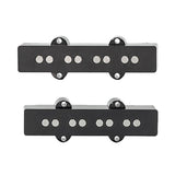 Max 2 Pieces Black 4 String Bass Pickup Open Style Vintage Alnico Pickup Set
