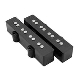 Max 2 Pieces Black 4 String Bass Pickup Open Style Vintage Alnico Pickup Set