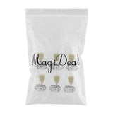 Maxbell 6x Electric Guitar Tuning Peg String Tuners Machine Heads Tuners Keys Silver