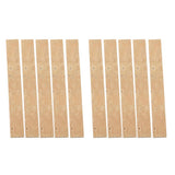 Max 10pcs Natural Clarinet Neck Cork Sheet 4mm Clarinet Joint Cork Clarinet Neck