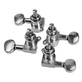 Max 4 Pieces Ukulele Tuning Pegs 2L 2R Button Strings Tuners Head Accessories