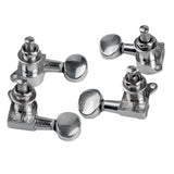 Max 4 Pieces Ukulele Tuning Pegs 2L 2R Button Strings Tuners Head Accessories