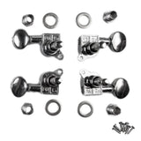 Max 4 Pieces Ukulele Tuning Pegs 2L 2R Button Strings Tuners Head Accessories