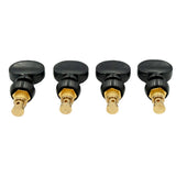 Maxbell Ukulele Strings Tuning Pegs Pin Machines Tuners Friction Ukelele Black 4PCS