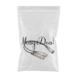 Maxbell New 3Pin XLR 1 Male to 2 Female Audio Extension Cable For Mic,Mixer Recorder