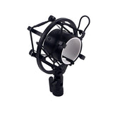 Max Black Microphone Shock Mount Holder Adapter Clamp Clip for Studio Microphone