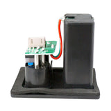Max Maxb 9V Bass Guitar Equalizer EQ Battery Box Case Holder for Guitar Bass Pickup