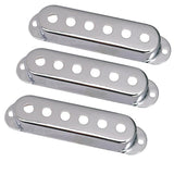 Max Maxb 3 Pcs Guitar Humbucker Pickup Cover Electric Guitar Replacement Parts Silver