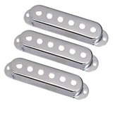 Max Maxb 3 Pcs Guitar Humbucker Pickup Cover Electric Guitar Replacement Parts Silver