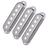 Max Maxb 3 Pcs Guitar Humbucker Pickup Cover Electric Guitar Replacement Parts Silver