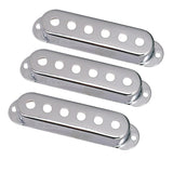 Max Maxb 3 Pcs Guitar Humbucker Pickup Cover Electric Guitar Replacement Parts Silver