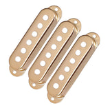 Max Maxb 3 Pcs Guitar Humbucker Pickup Cover Electric Guitar Replacement Parts Golden