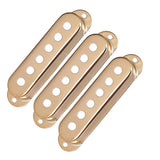 Max Maxb 3 Pcs Guitar Humbucker Pickup Cover Electric Guitar Replacement Parts Golden