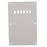 Max Maxb 6 Hole Pickugard Tremolo Cavity Cover Back Plate for ST SQ Guitars White