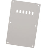 Max Maxb 6 Hole Pickugard Tremolo Cavity Cover Back Plate for ST SQ Guitars White