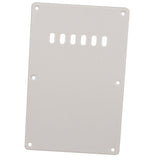 Max Maxb 6 Hole Pickugard Tremolo Cavity Cover Back Plate for ST SQ Guitars White