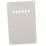 Max Maxb 6 Hole Pickugard Tremolo Cavity Cover Back Plate for ST SQ Guitars White