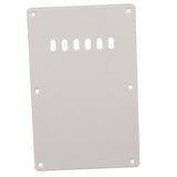 Max Maxb 6 Hole Pickugard Tremolo Cavity Cover Back Plate for ST SQ Guitars White