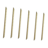 Max Maxb 19 Pieces 2.2mm Brass Fret Wire folk Acoustic Guitar Fret Wire Replacement
