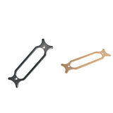 Max Maxb Single Coil Pickup Plates Holder Bracket Mounting Ring for  Guitar Black