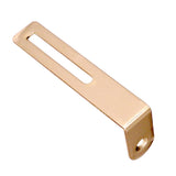 Max Maxb Electric Guitar Pickguard Bracket Mounting Support and Screws Kit Golden