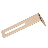 Max Maxb Electric Guitar Pickguard Bracket Mounting Support and Screws Kit Golden