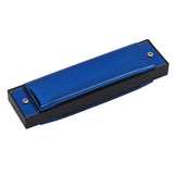 Max Maxb 10 Holes C Key Harmonica Mouth Organ Musical Instrument Dark Blue