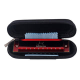 Max Maxb 10 Holes C Key Harmonica Mouth Organ Musical Instrument Gift Red