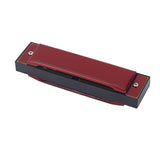 Max Maxb 10 Holes C Key Harmonica Mouth Organ Musical Instrument Gift Red
