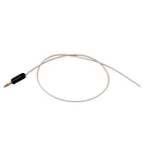 Max Maxb Super Slim Under Saddle Piezo Classical Acoustic Guitar Pickup Black &Silver