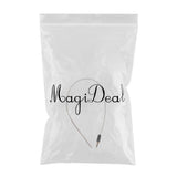 Max Maxb Super Slim Under Saddle Piezo Classical Acoustic Guitar Pickup Black &Silver