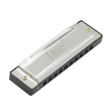 Maxbell 10 Holes 20 Tone Key C Tremolo Harmonica Mouth Organ for Kids Beginners