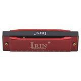 Max Maxb IRIN 10 Holes 20 Tone G Key Tremolo Harmonica Mouth Organ Wind Instrument