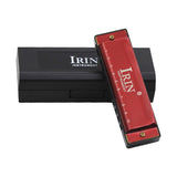 Max Maxb IRIN 10 Holes 20 Tone G Key Tremolo Harmonica Mouth Organ Wind Instrument