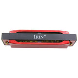 Max Maxb IRIN 10 Holes 20 Tone G Key Tremolo Harmonica Mouth Organ Wind Instrument