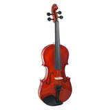 Max Maxb 3/4 Scale Soild Wood Basswood Violin Fiddle with Storage Case for Beignners